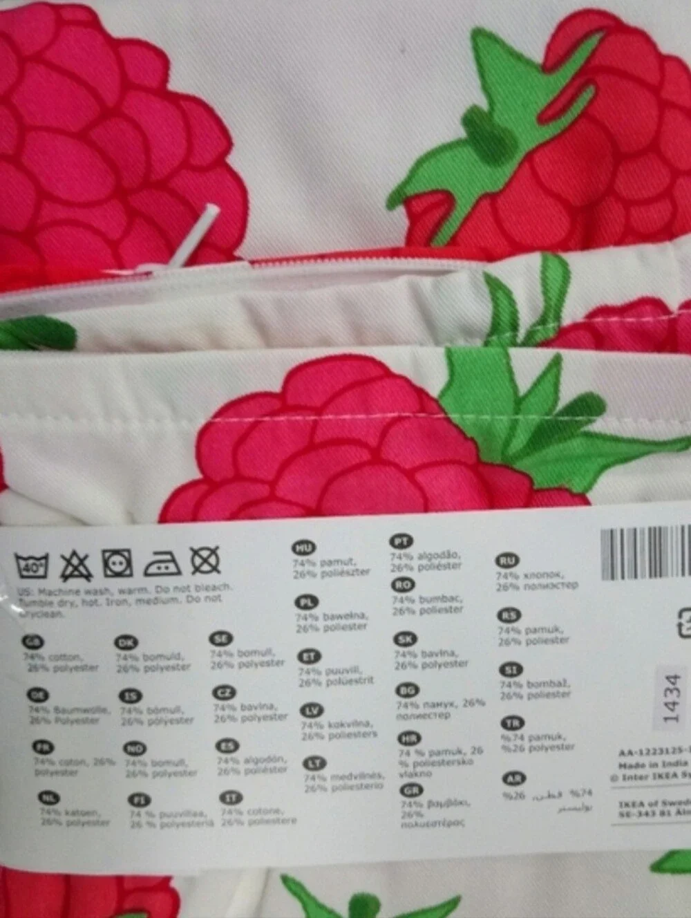 2 IKEA 2015 Sommar Cushion Pillow covers 20 x 20